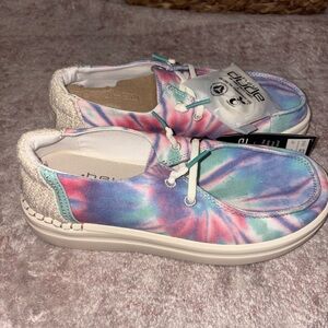 Hey Dude Women's Tie-Dye Athletic Shoes